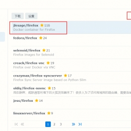 群晖docker安装web浏览器