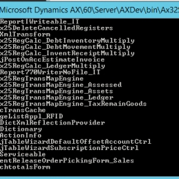 Dynamics AX 2012 完整快速编译--CMD方式